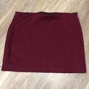 🔥 3 for $25! Cranberry Mini Skirt